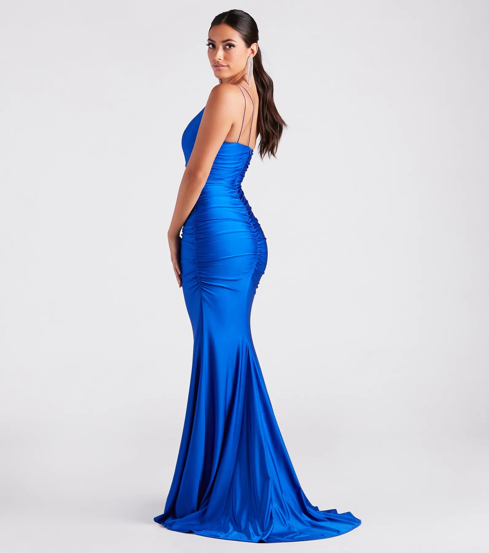 Nicole Formal One-Shoulder Mermaid Dress - Image 6