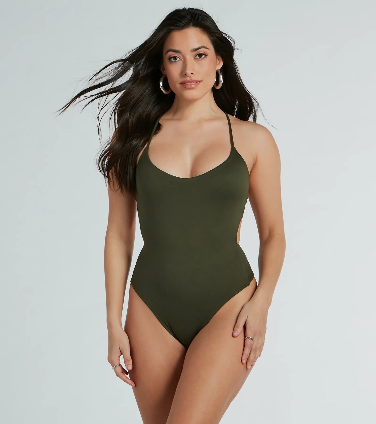 Night-Out Allure Strappy Back Knit Bodysuit - Image 13