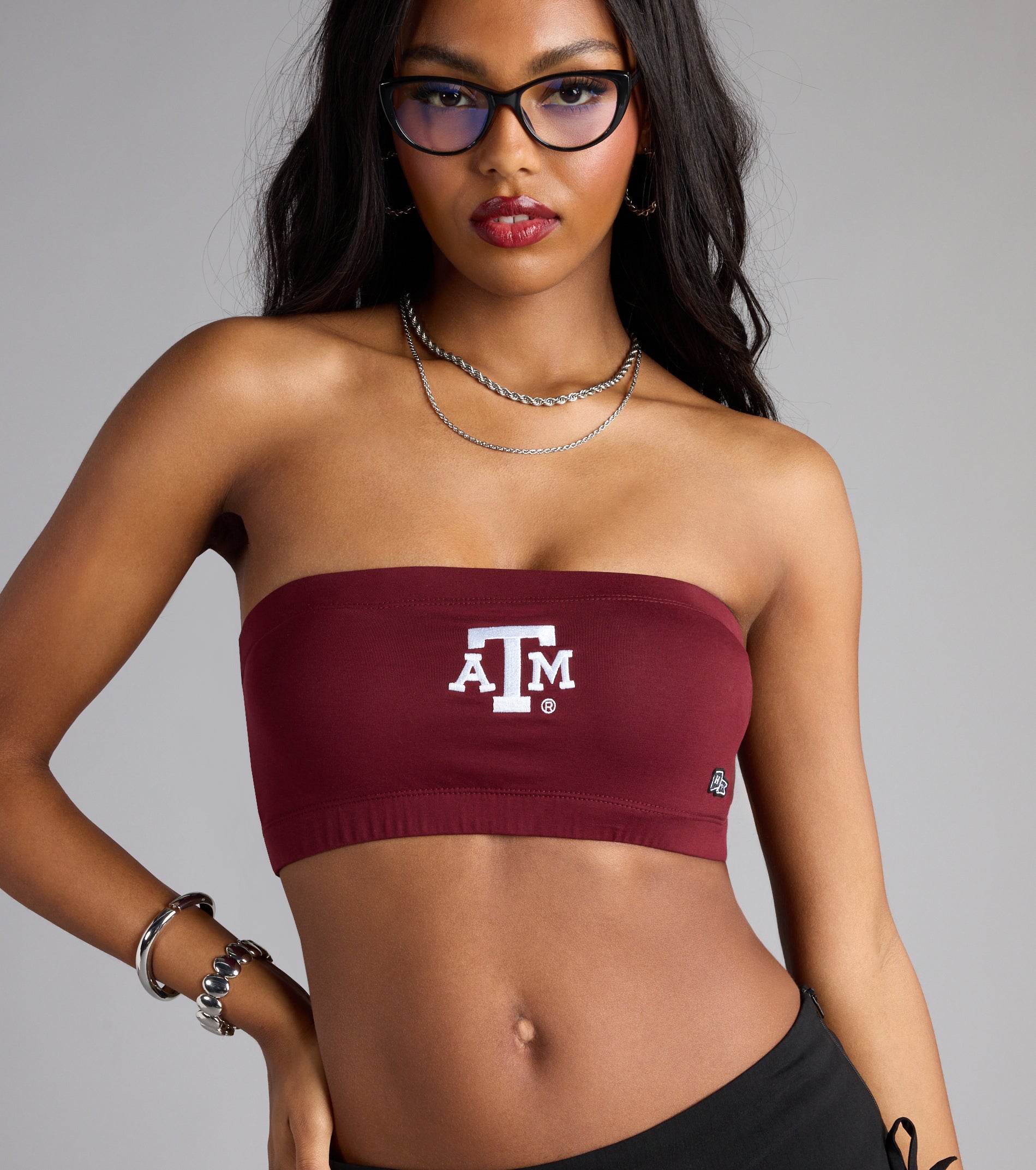 Y'all Ready Texas A&M® Bandeau Crop Top