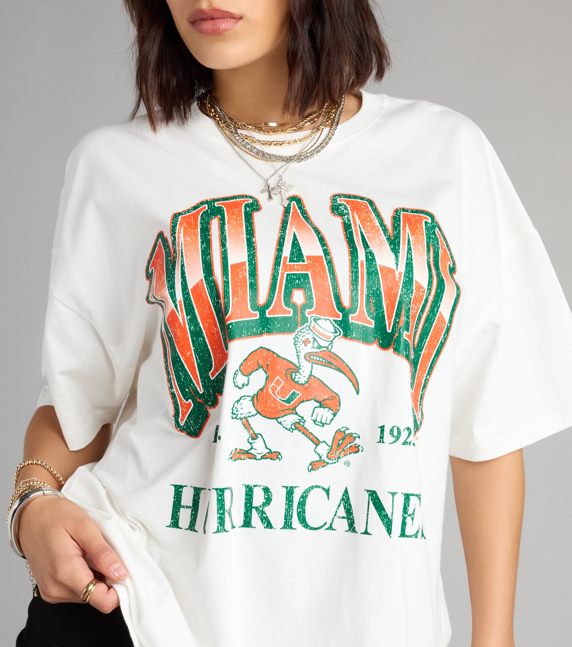 Game Day Heat Miami™ Hurricanes Graphic Tee - Image 4