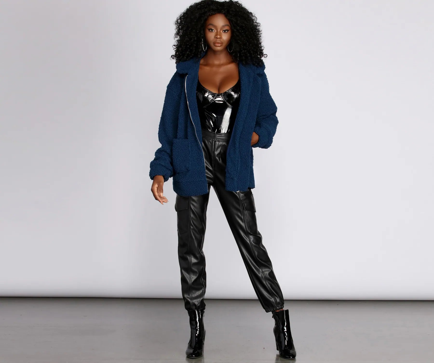 Oversized Teddy Jacket - Image 20