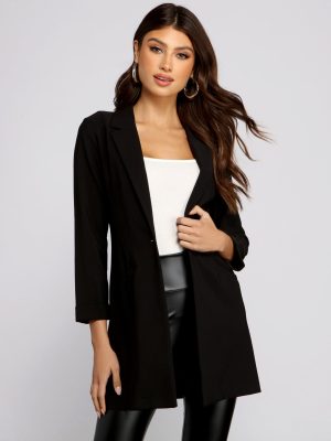 Lookin' Chic Longline Blazer