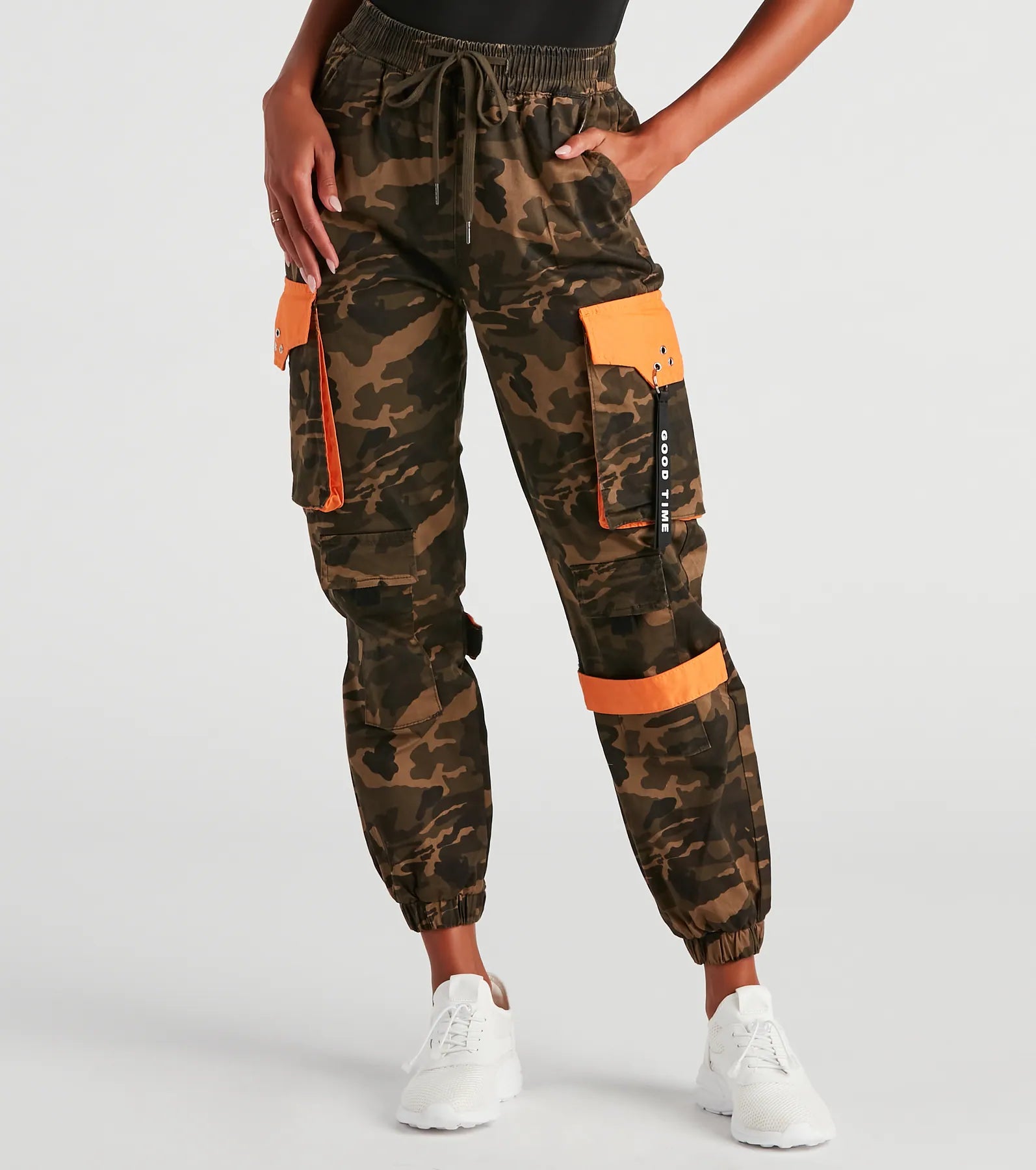 Good Time Twill Cargo Joggers - Image 9