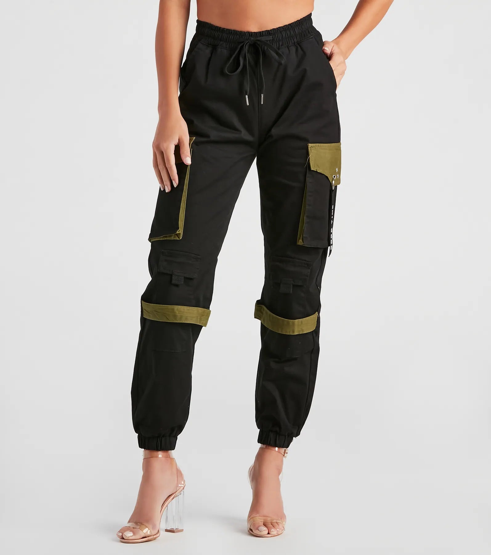 Good Time Twill Cargo Joggers - Image 5