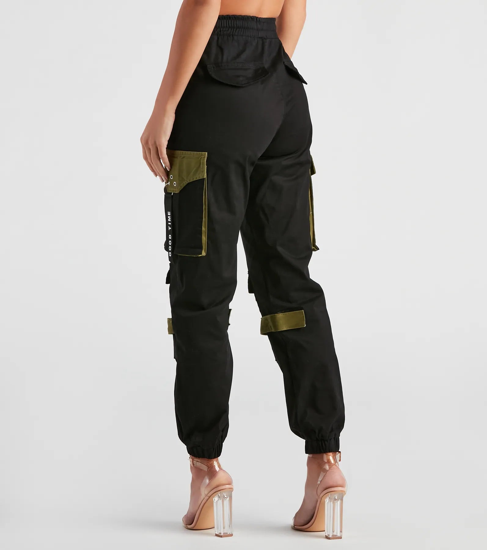 Good Time Twill Cargo Joggers - Image 6