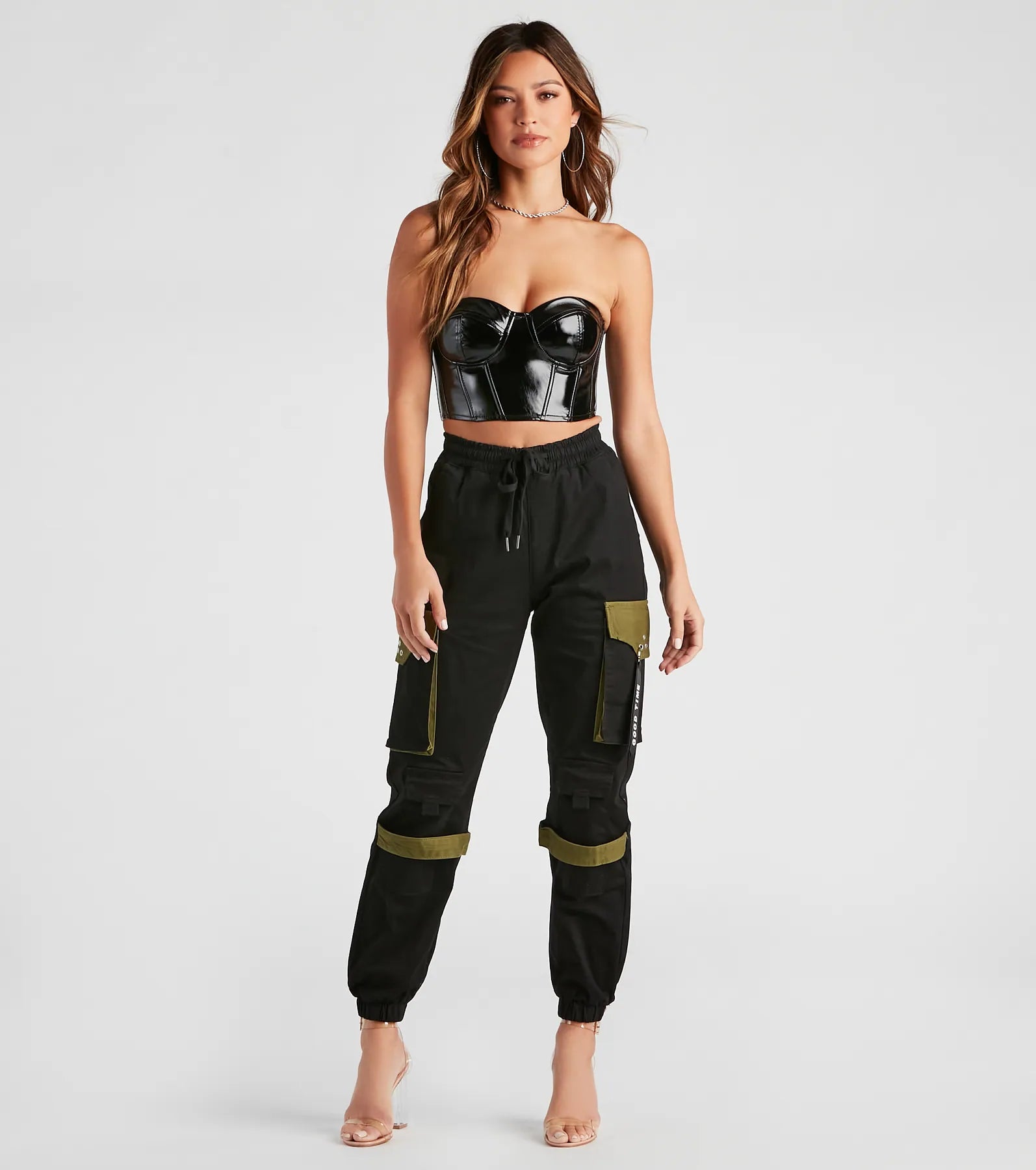 Good Time Twill Cargo Joggers - Image 7