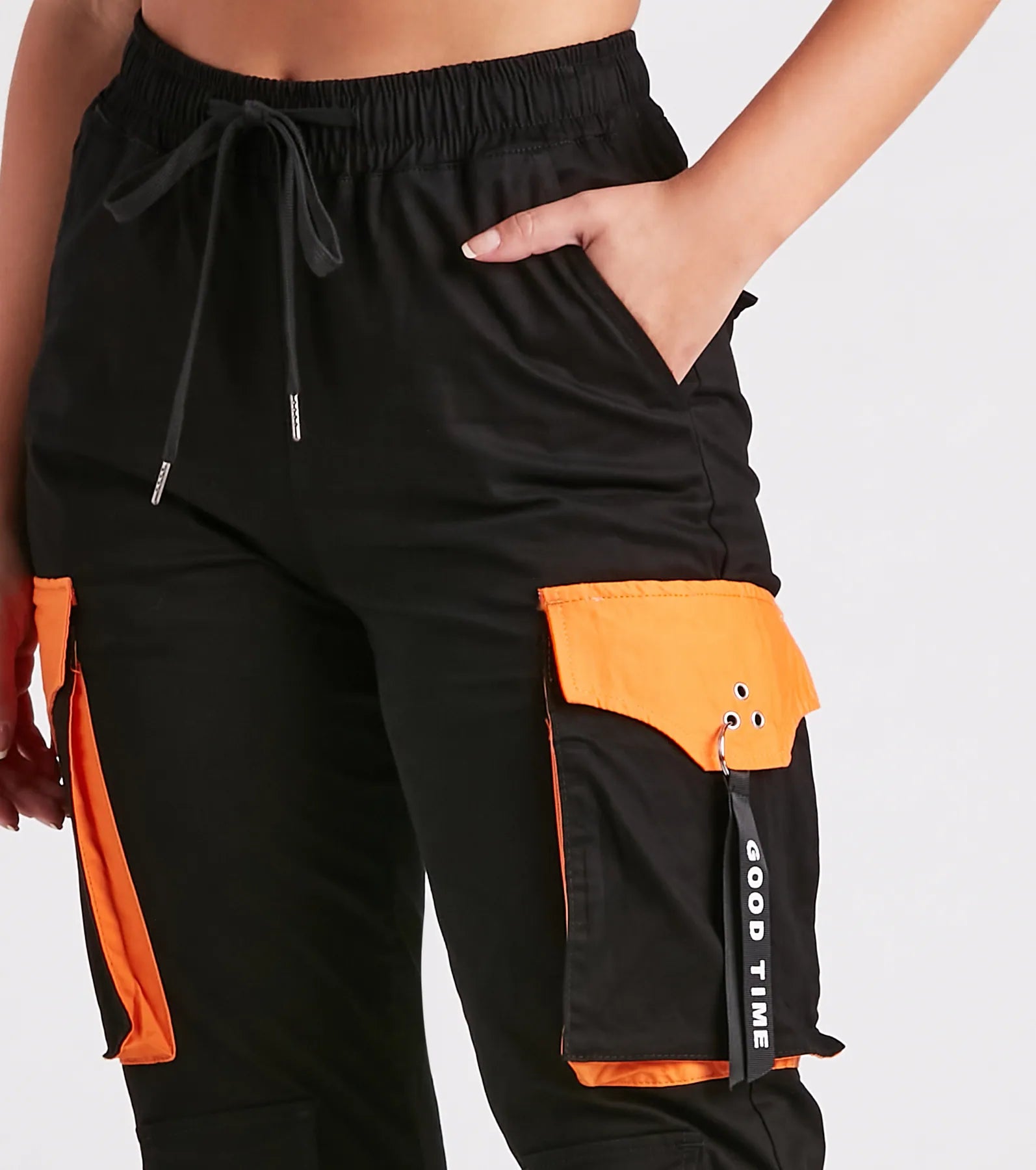 Good Time Twill Cargo Joggers - Image 4