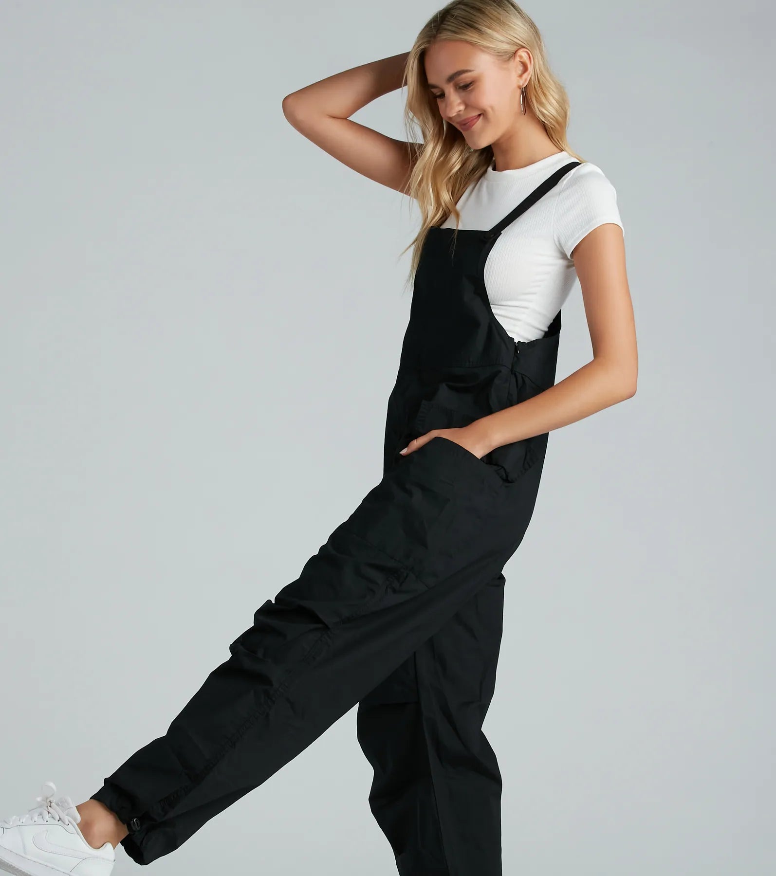 Effortless Done-In-One Parachute Cargo Overalls - Image 8