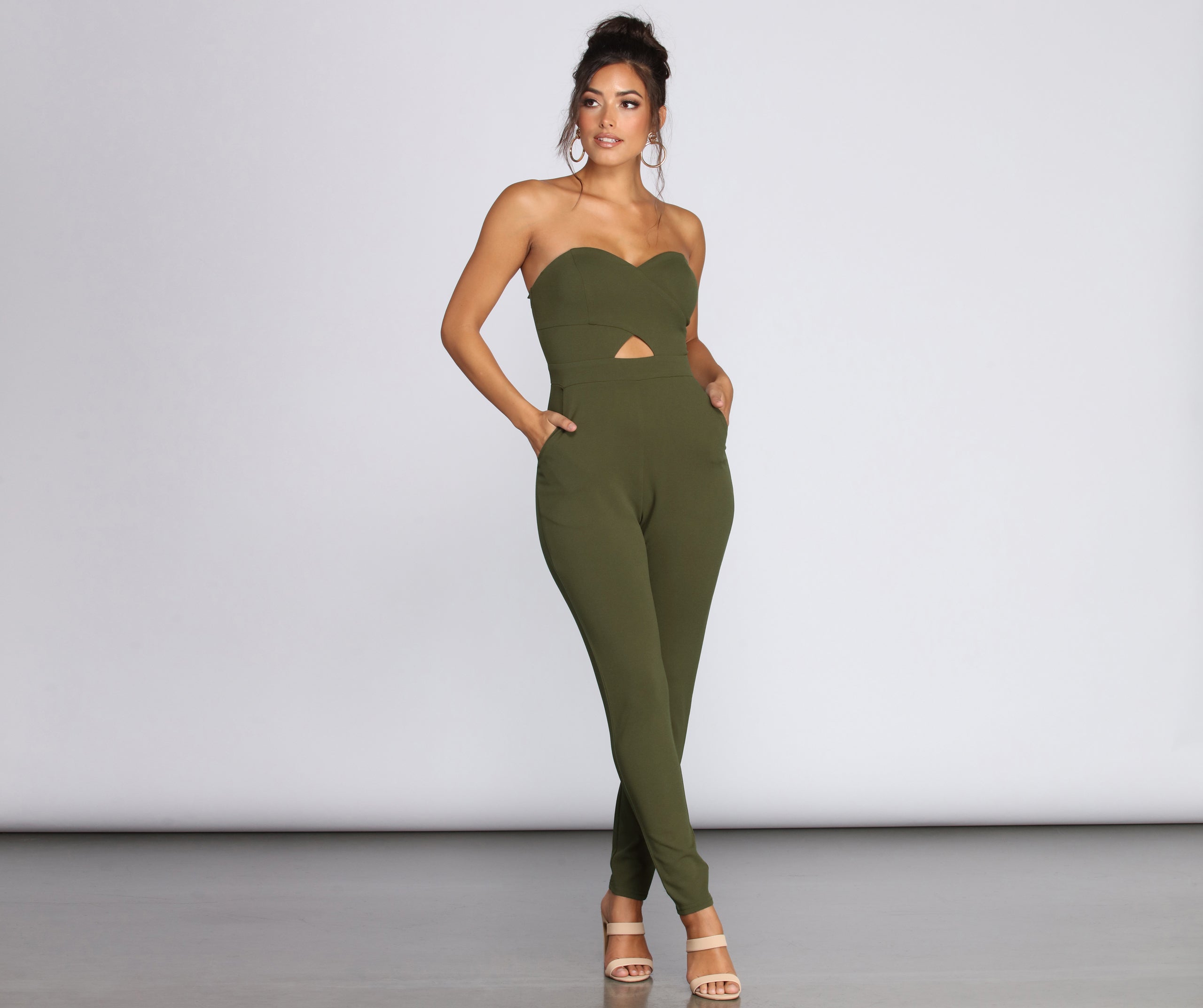 Be Mine Sweetheart Tapered Jumpsuit - Image 2