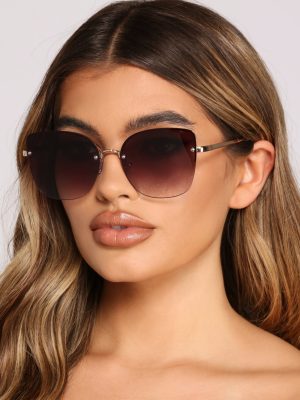 Neon Mirrored Aviator Sunglasses