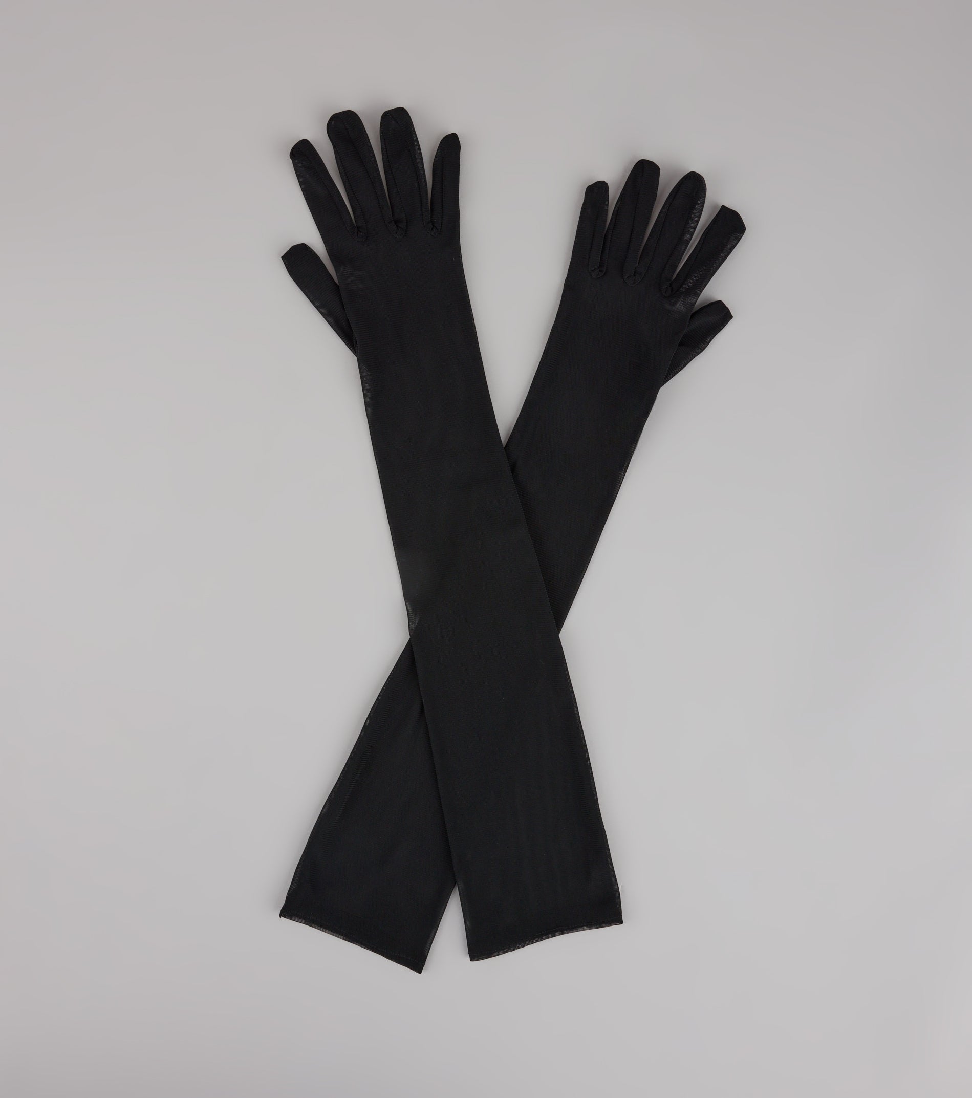 Vintage Muse Sheer Mesh Gloves