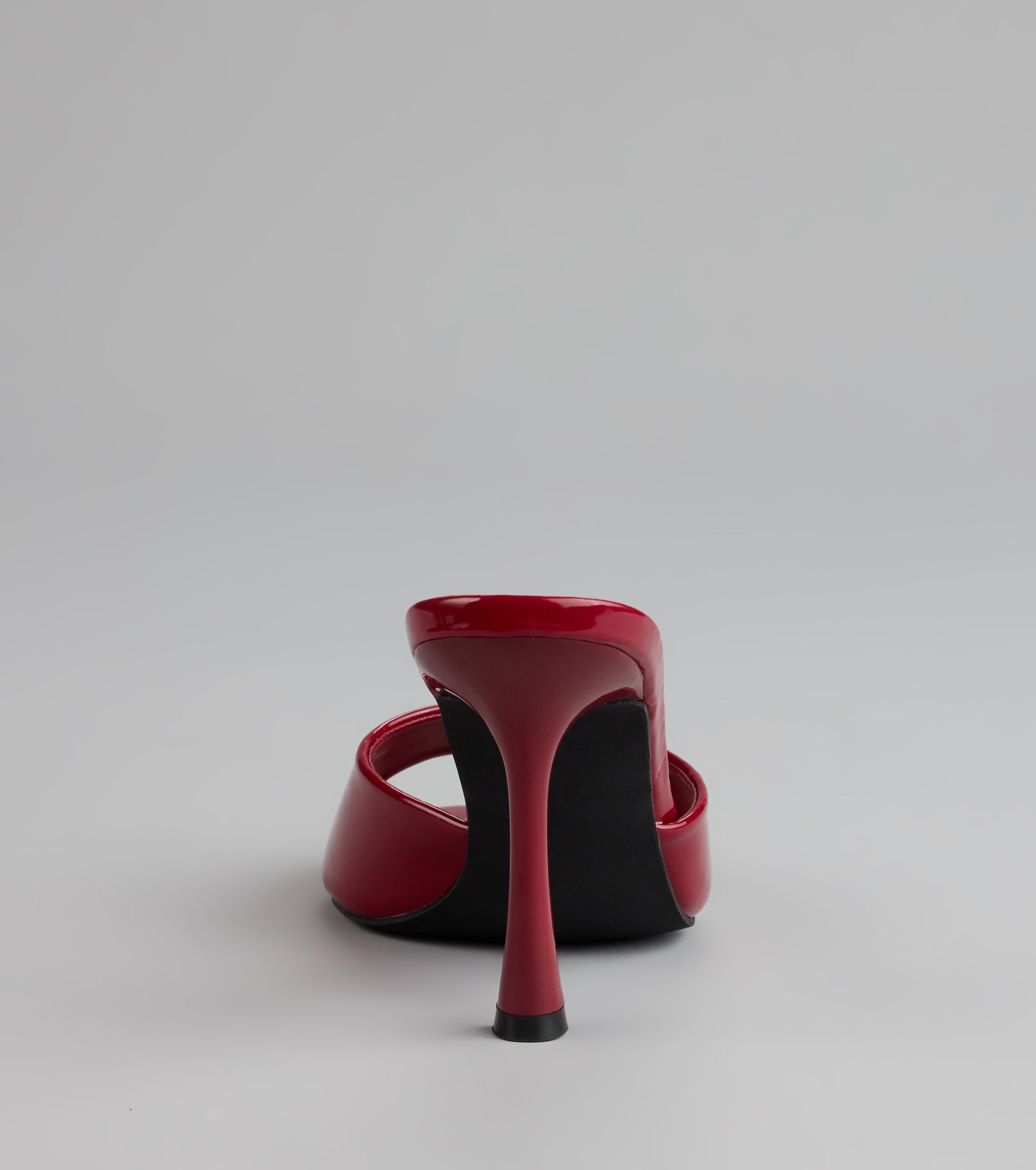 Gloss Point Patent Stiletto Mules - Image 4