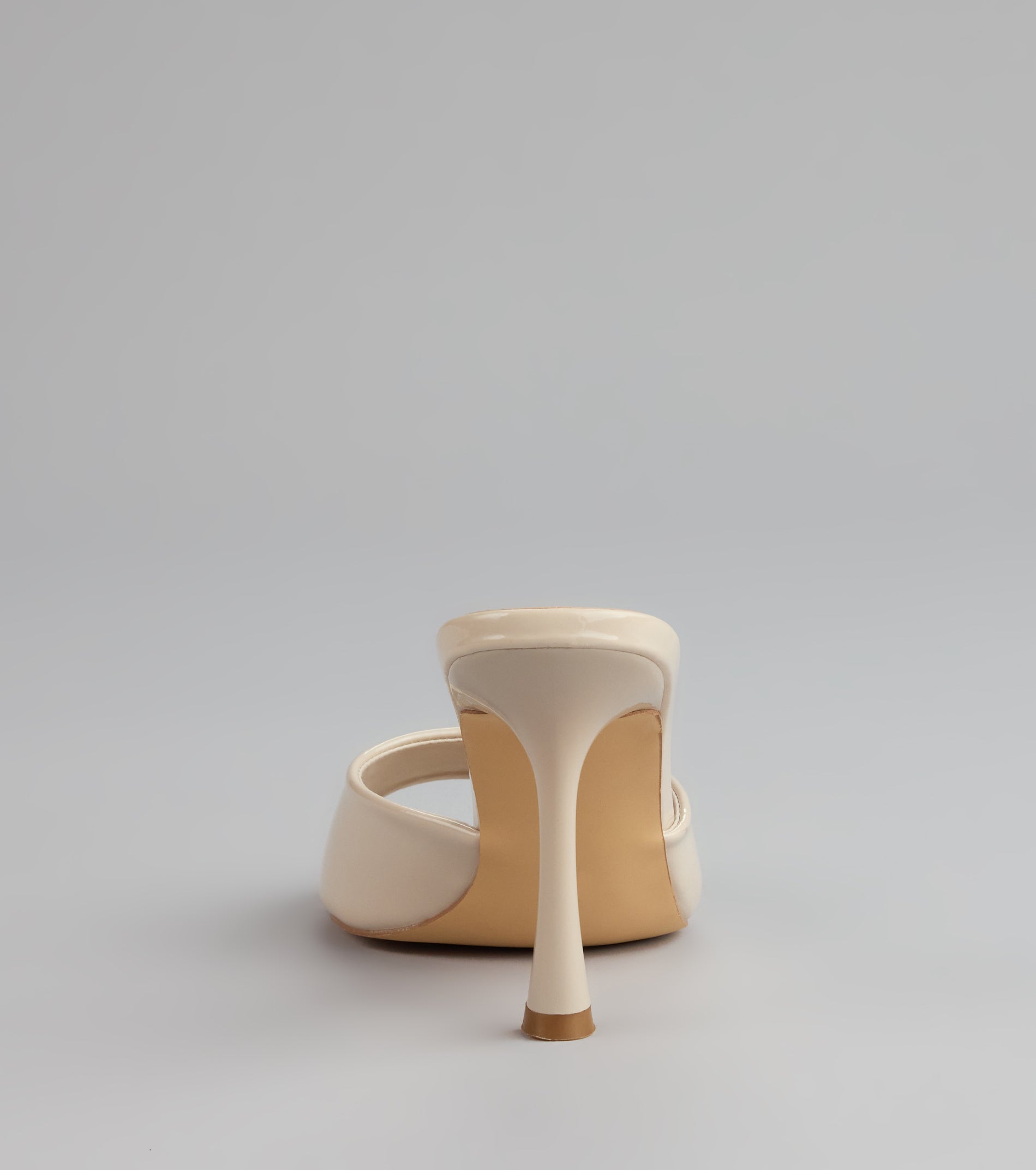 Gloss Point Patent Stiletto Mules - Image 8