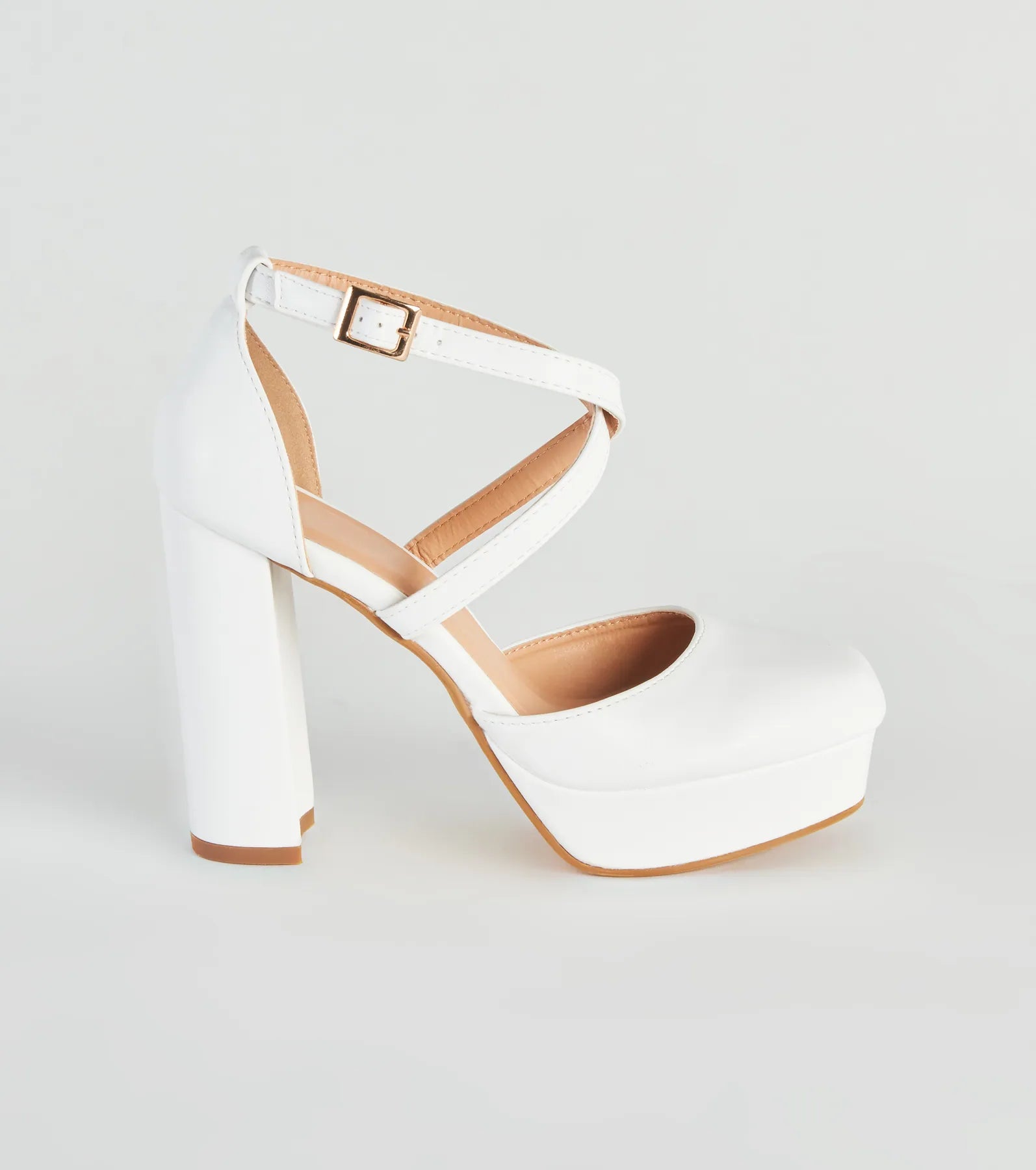 Signature Style Platform Block Heel Pumps - Image 2