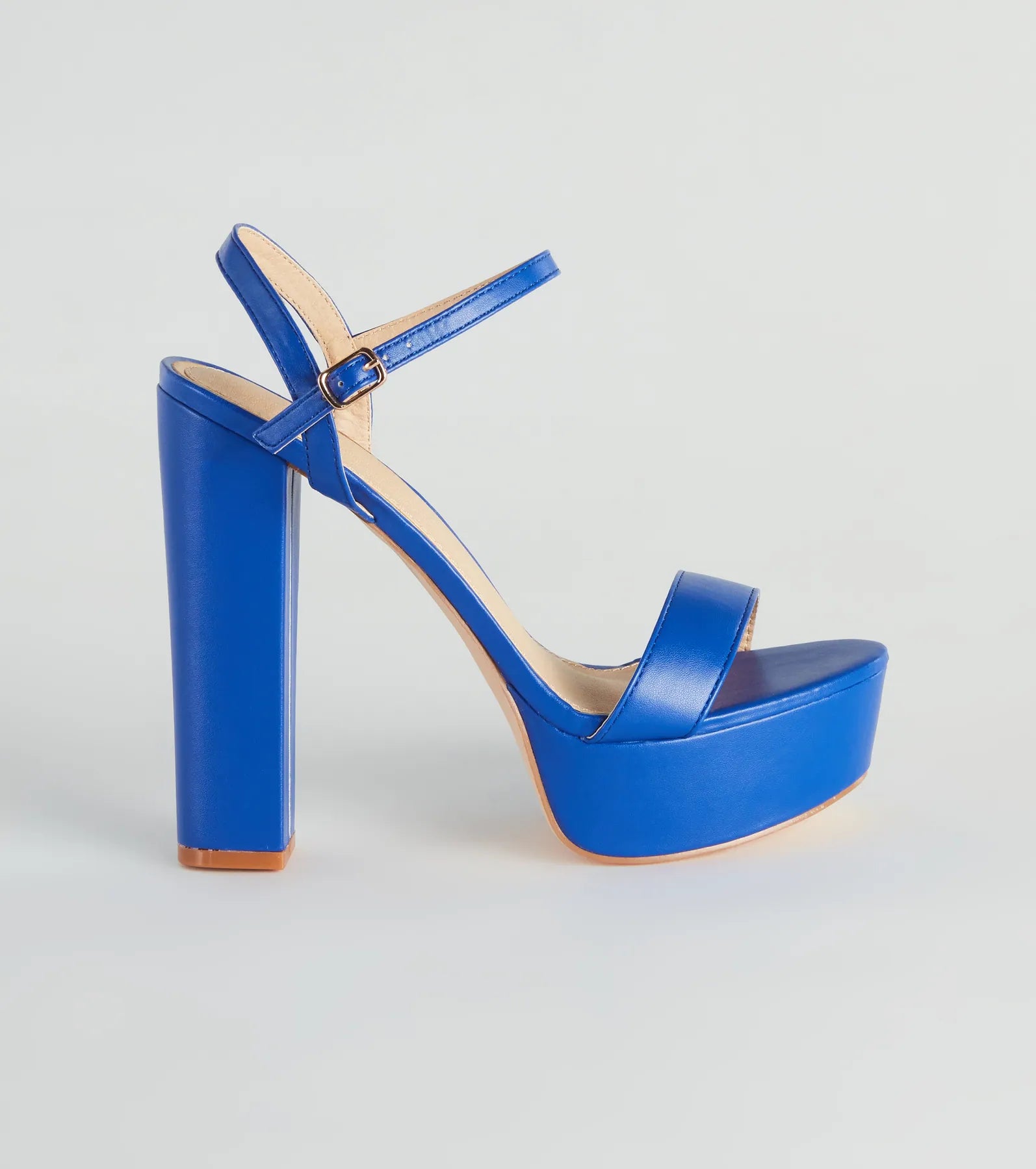 Daring And Chic Platform Block Heels - Image 2