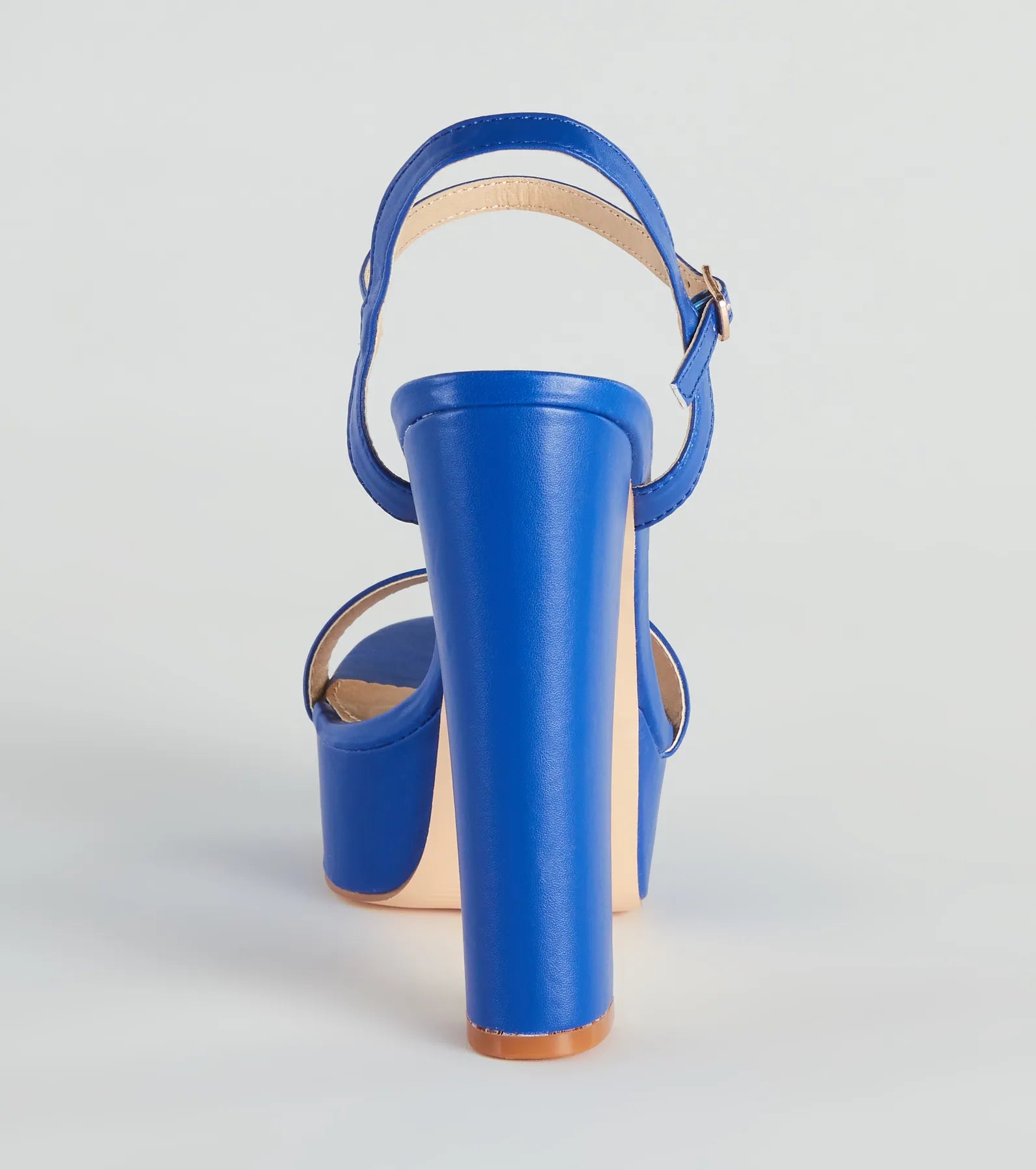 Daring And Chic Platform Block Heels - Image 4