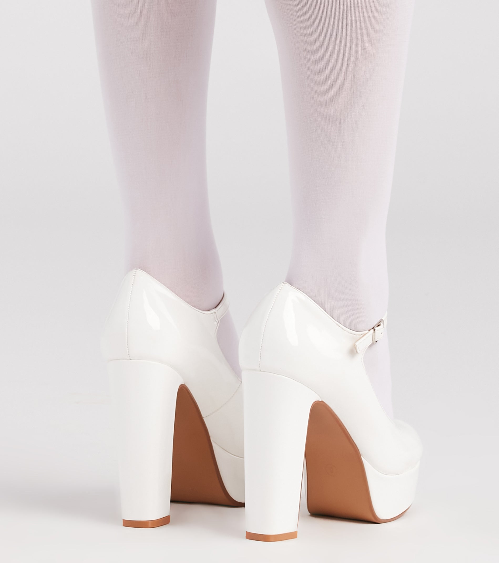 Bold And Polished Patent Leather Platform Pumps - Image 6