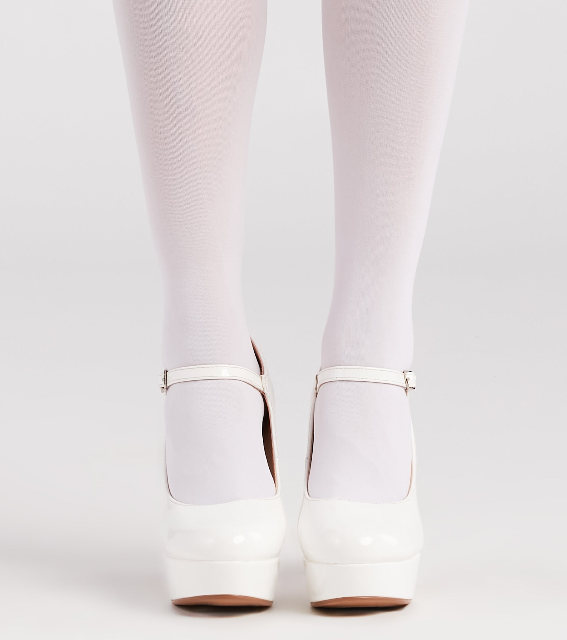 Bold And Polished Patent Leather Platform Pumps - Image 8