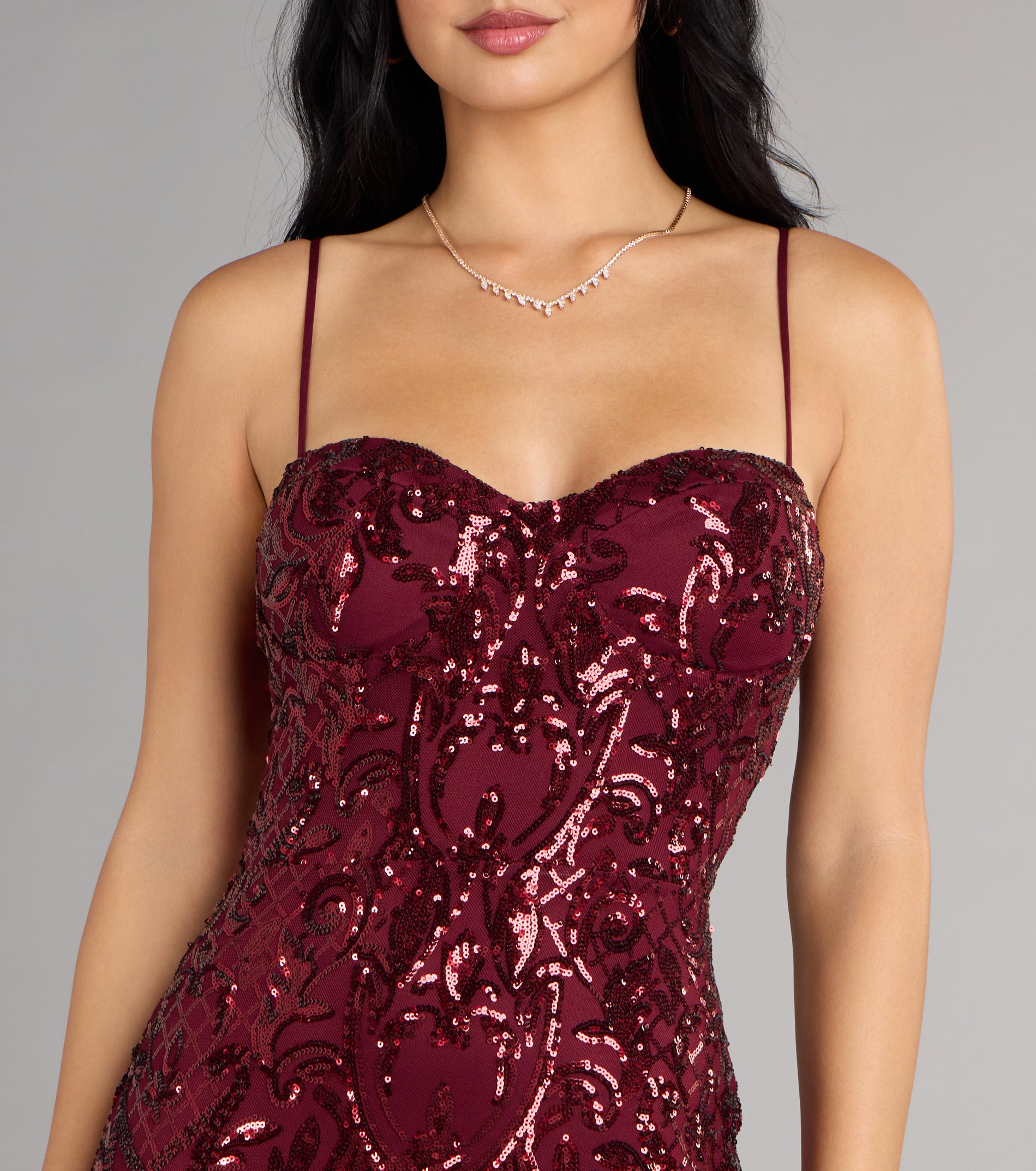 Lea Sequin Bodycon Mini Dress - Image 8