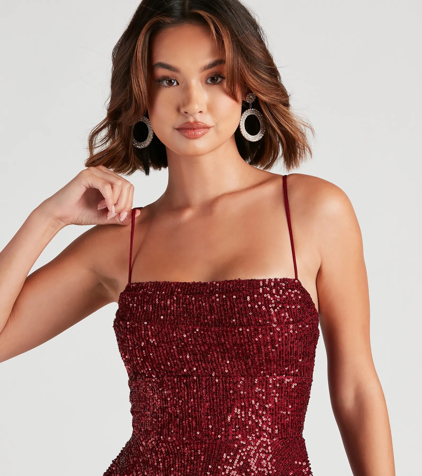 Marybelle Sequin A-Line Dress - Image 4