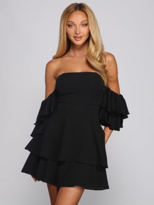 Ravishing Ruffles A-Line Mini Dress