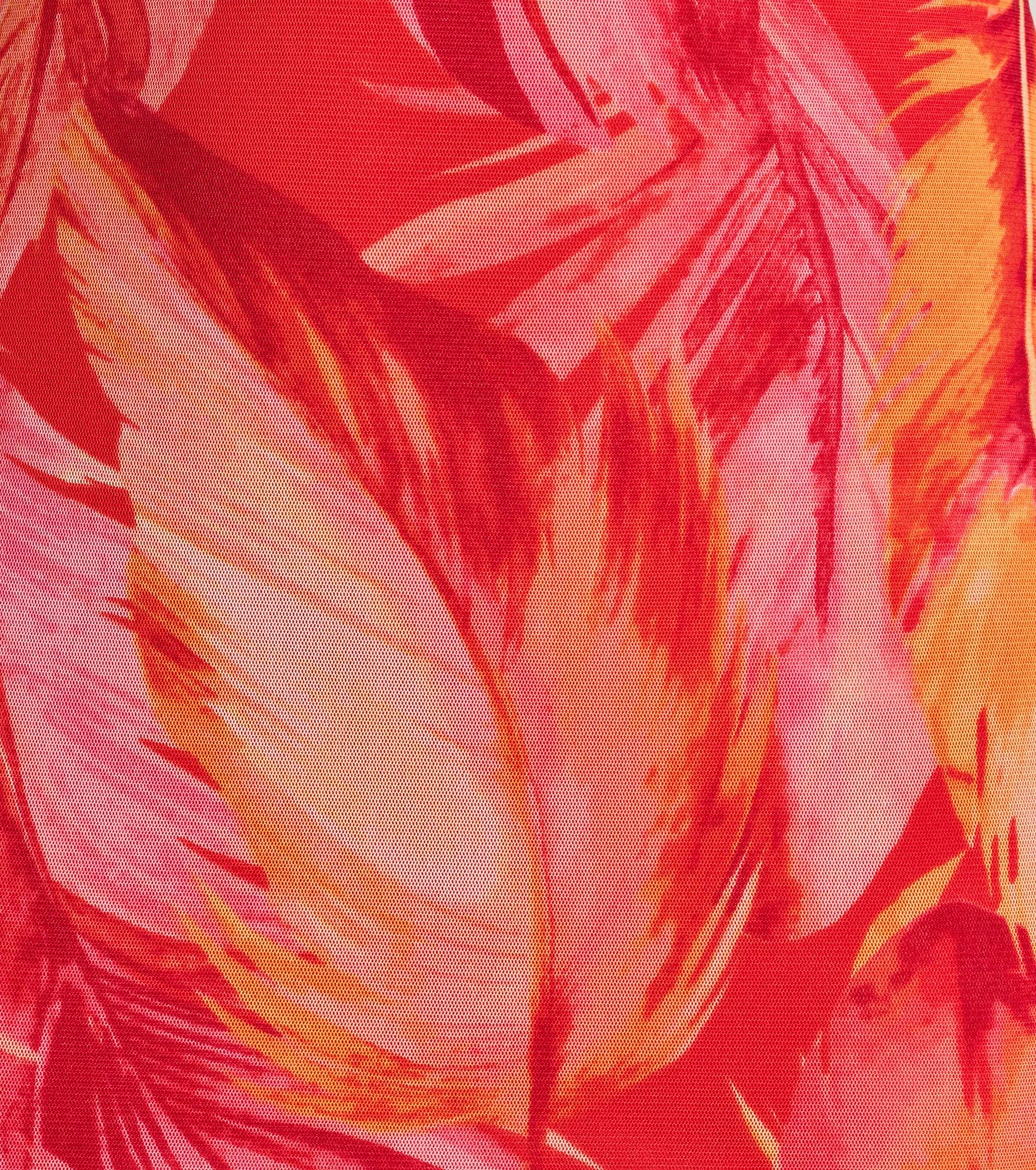Getaway Girl Halter Open Back Tropical Mini Dress - Image 4