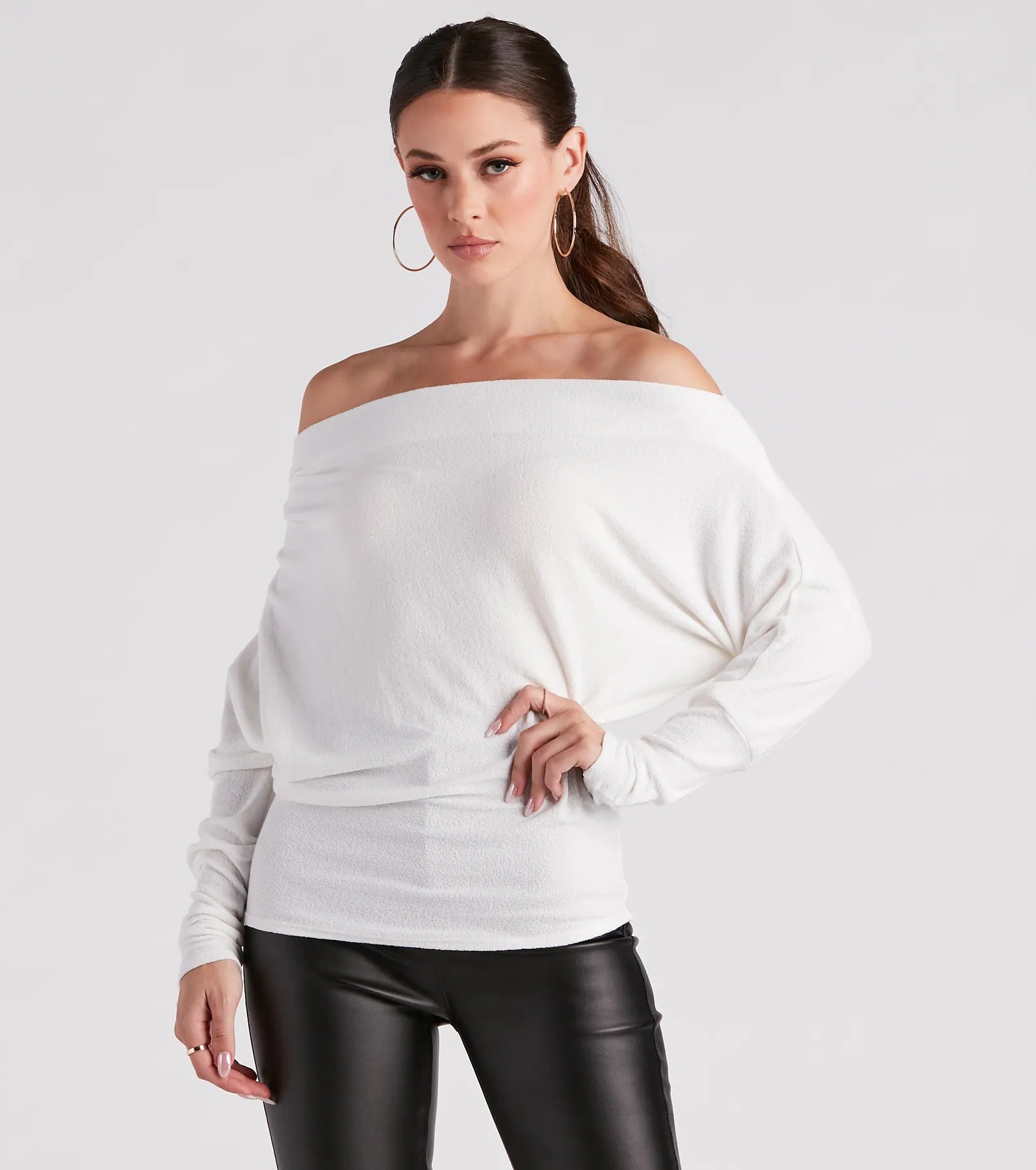Places To Be Off-The-Shoulder Top - Image 5