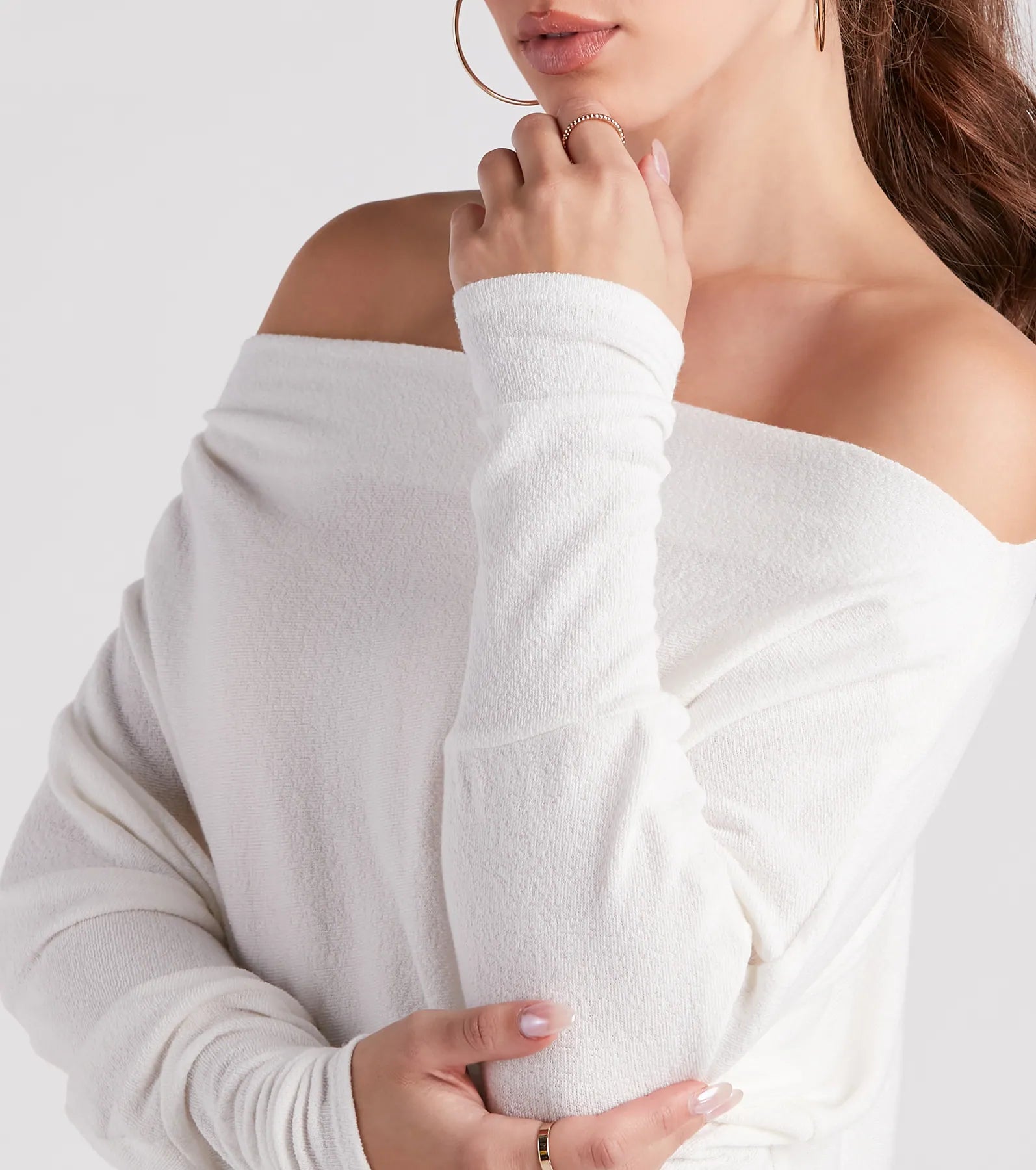 Places To Be Off-The-Shoulder Top - Image 8