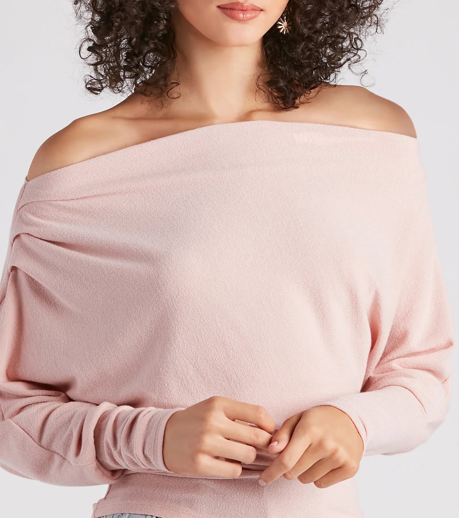 Places To Be Off-The-Shoulder Top - Image 4