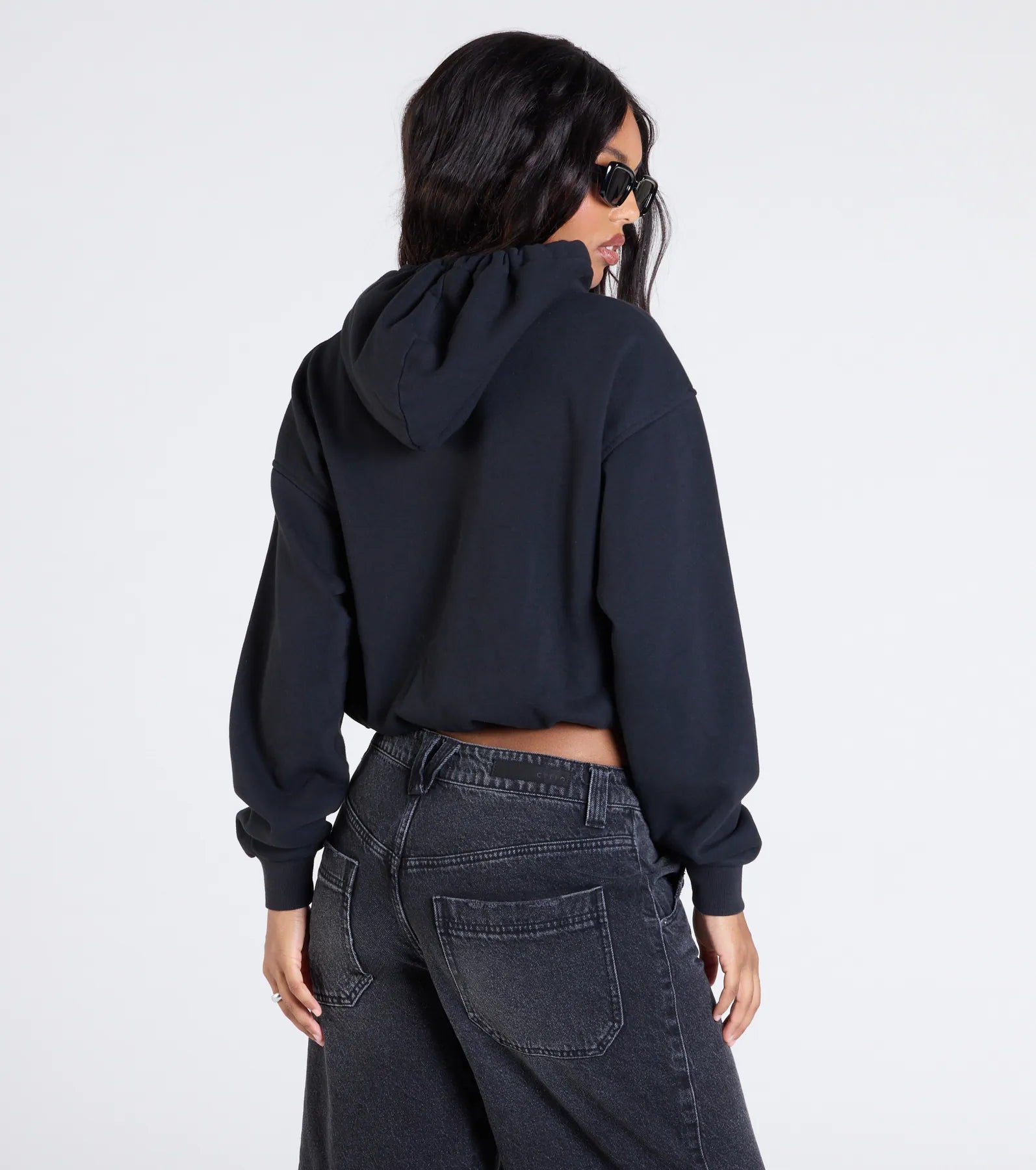 New York Bubble Crop Hoodie - Image 2