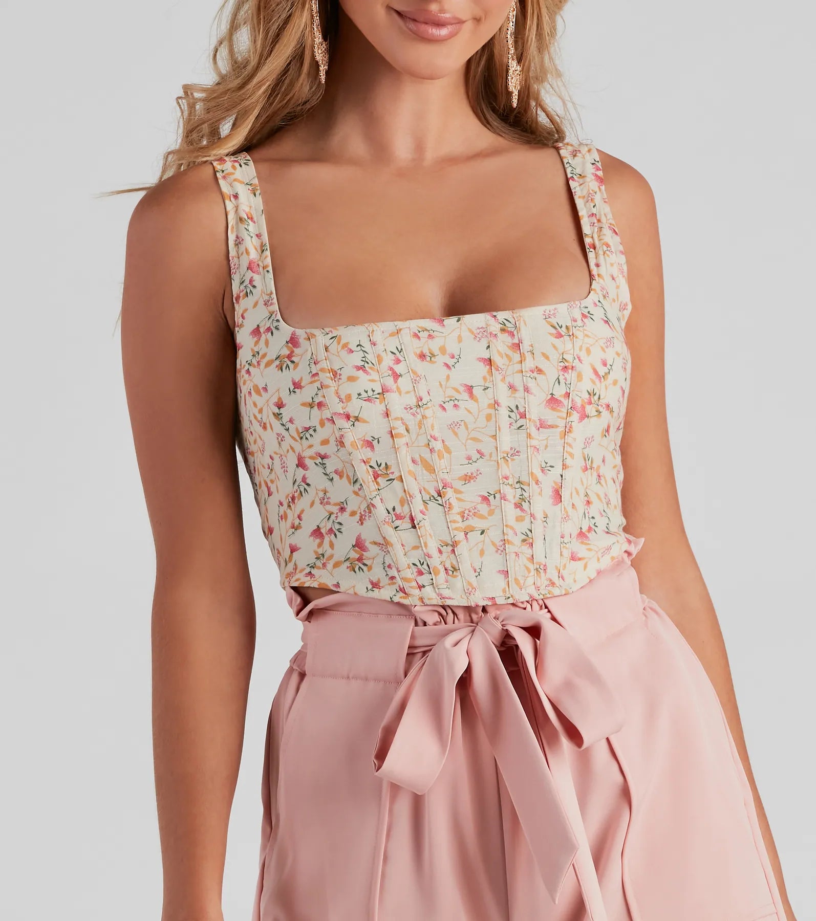 Style In Bloom Floral Corset - Image 4