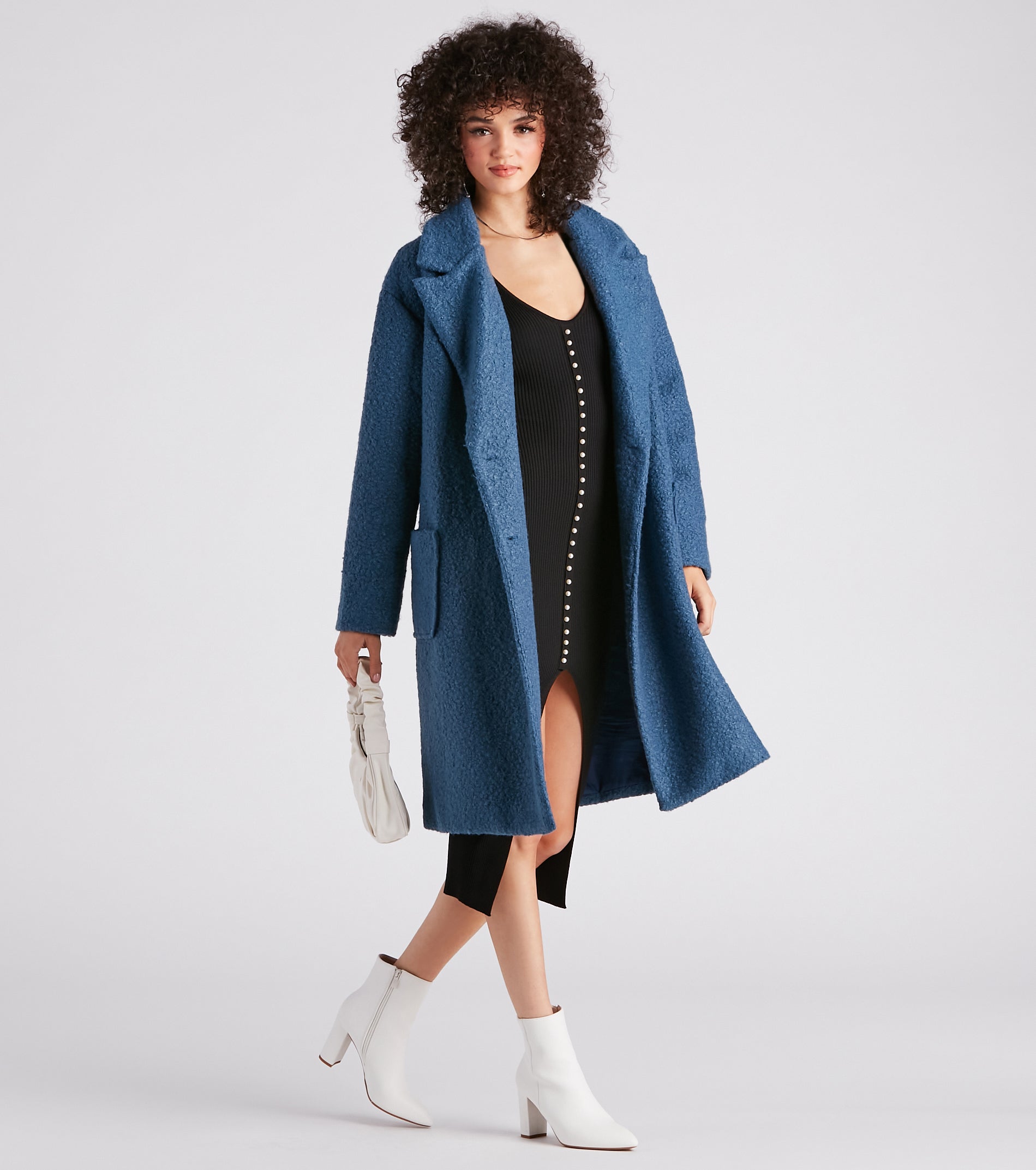 Pearl-Fect Pick Sweater Maxi Dress - Image 7