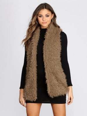 Feelin' Frisky Faux Fur Vest