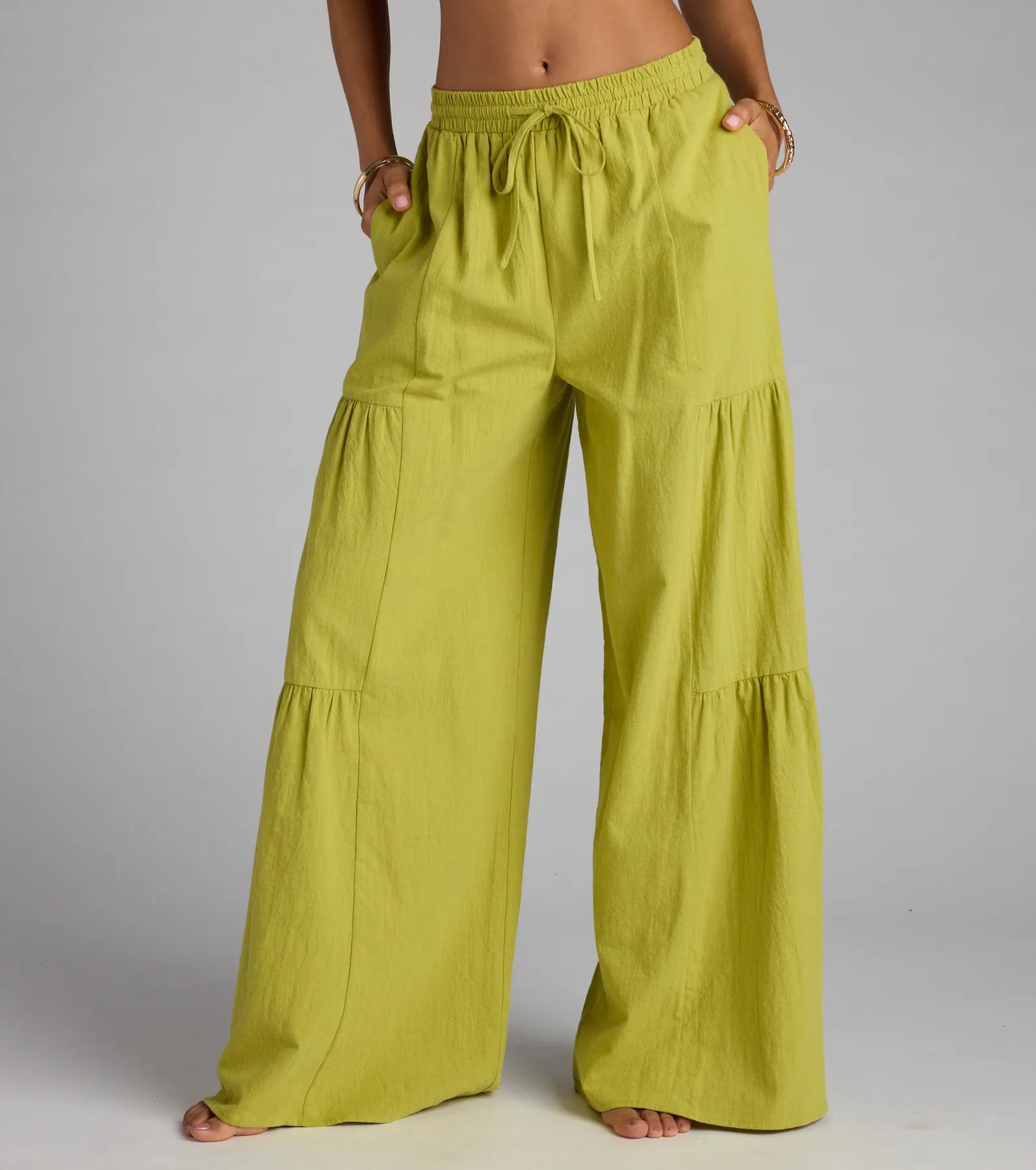 Take Me Away High-Rise Palazzo Pants - Image 3
