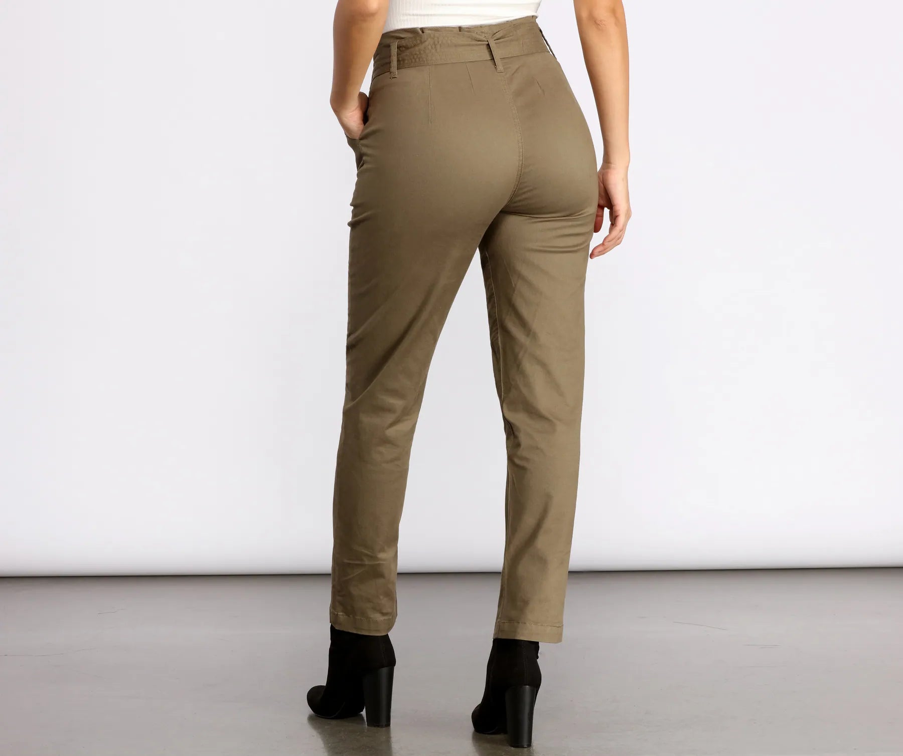 Belted and Chic Paperbag Pants - Image 10