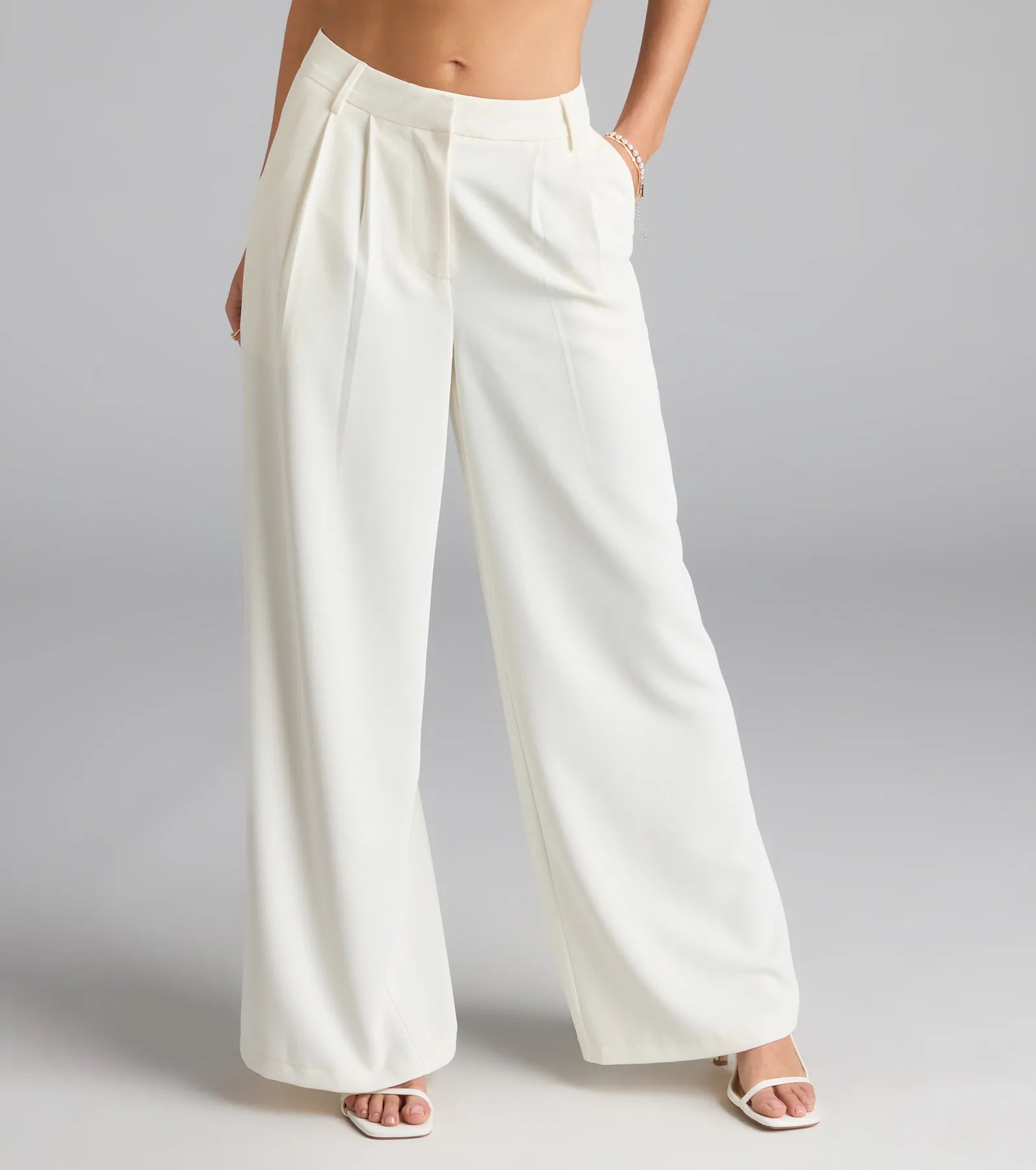 Power Moves High-Rise Trouser Pants - Image 5