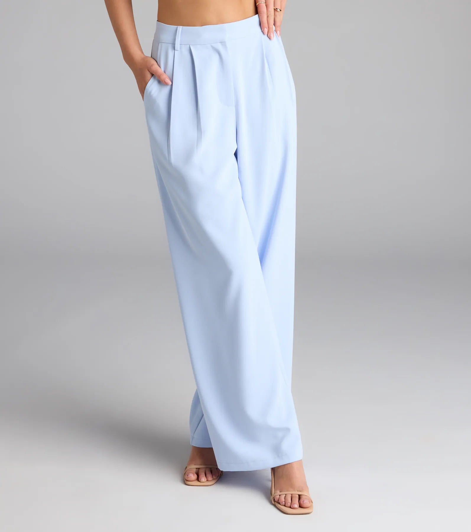 Power Moves High-Rise Trouser Pants - Image 8