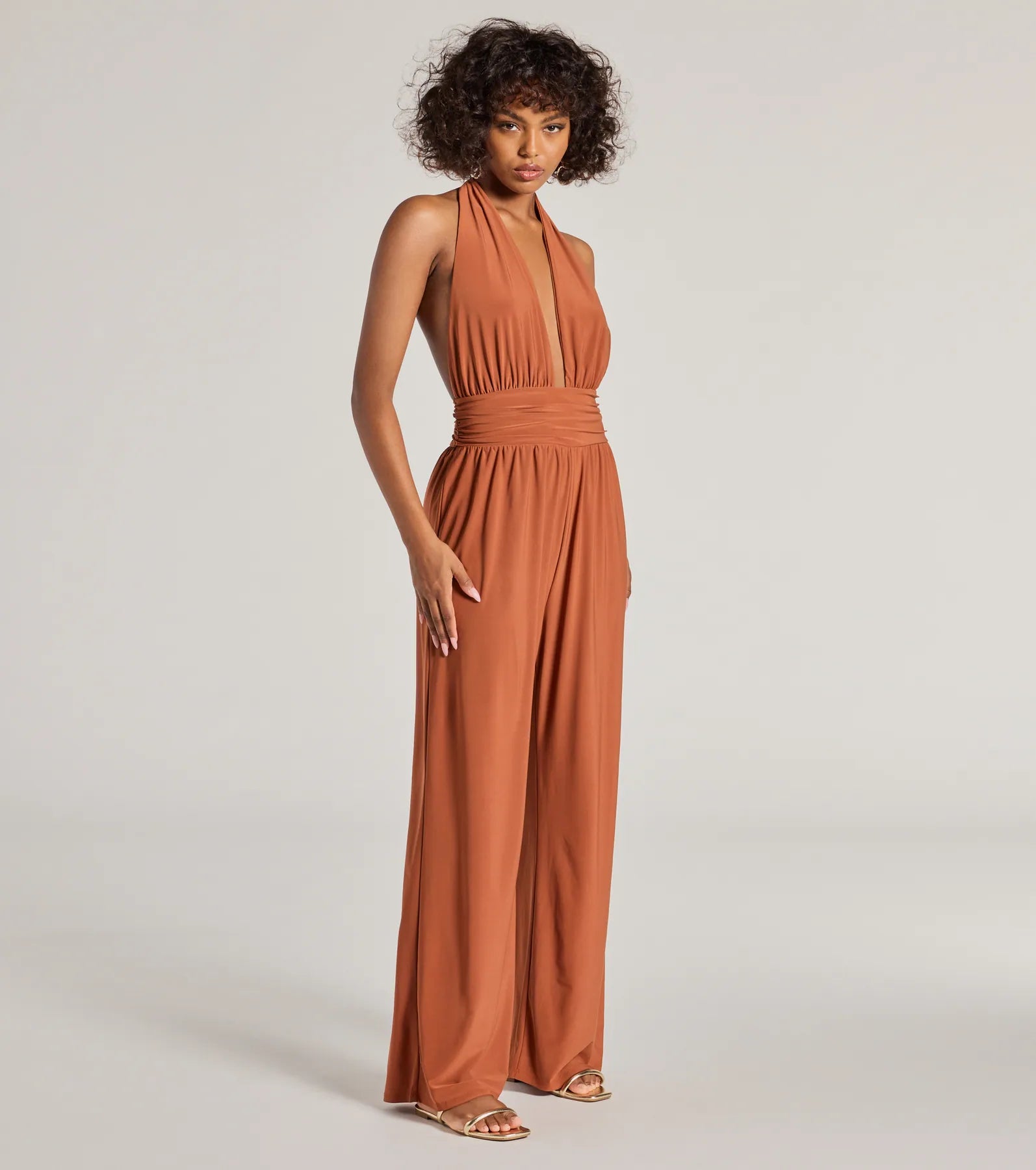 Raise The Bar Wide-Leg Jumpsuit - Image 3