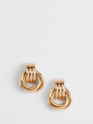 Statement Layered Hoop Earrings