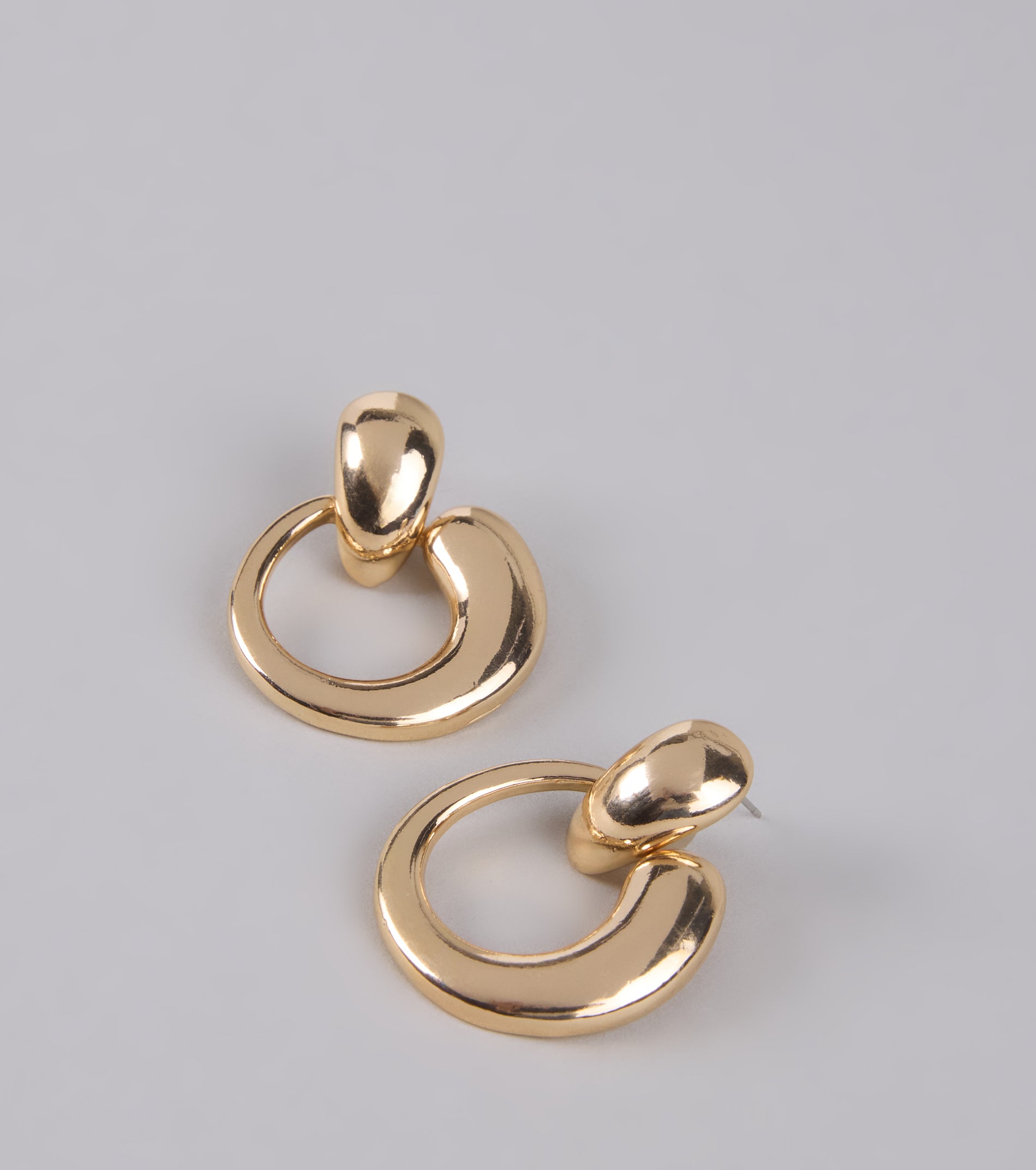 Knock Knock Statement Earrings - Image 2