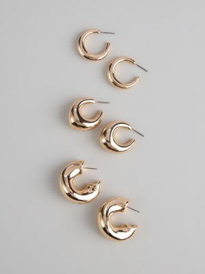 Glow Getter Hoop Earring Set