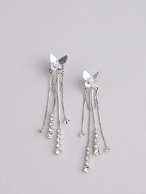 Flutter And Sparkle Butterfly Earrings