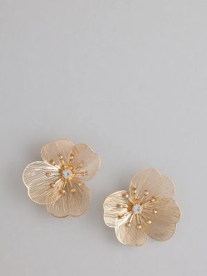Floral Crush Flower Stud Earrings