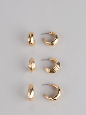 Mix And Match Three-Pack Earrings Set