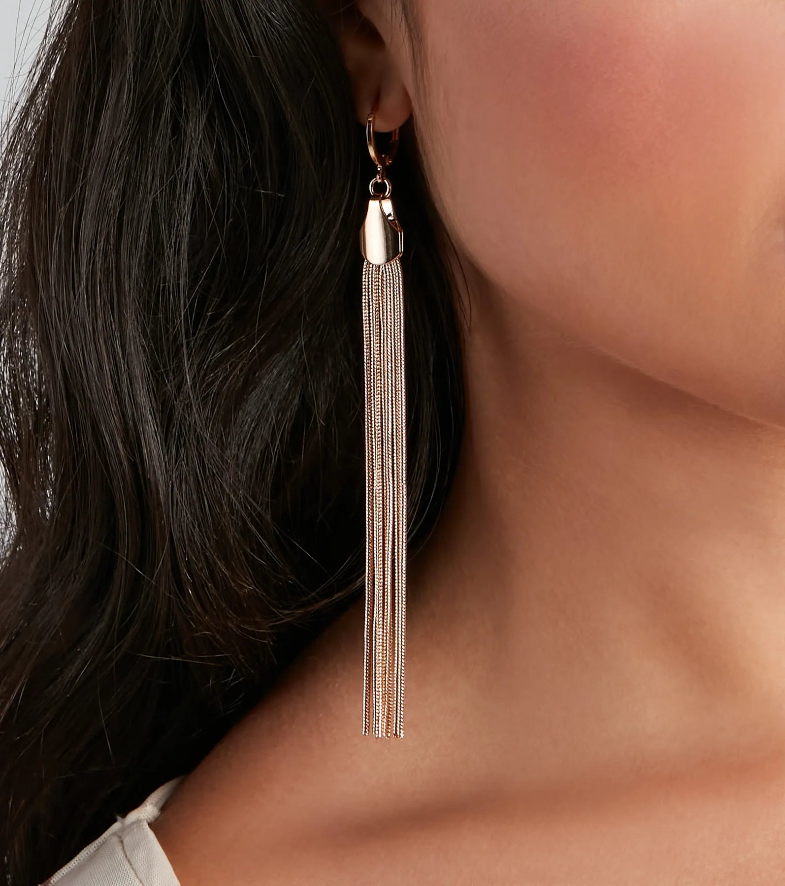 She's Luxe Fringe Earrings - Image 4