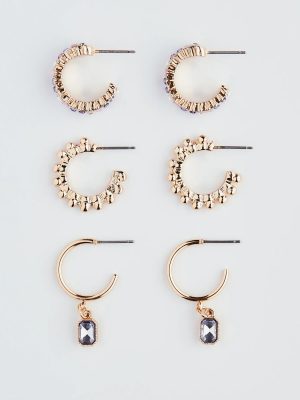 Crowd Pleasing Three-Pack Earrings Set