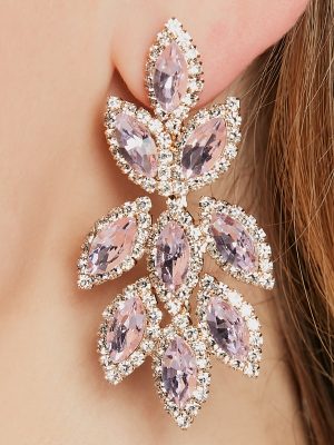 Luxe Elegance Marquise Gemstone Statement Earrings