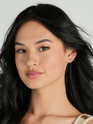 Pretty Style Dainty Bow Stud Earrings