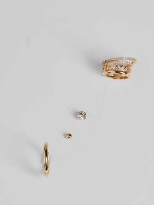 Curated Cuteness Four Pack Earring Set