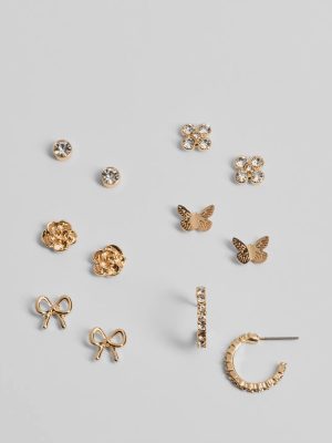 Adorable Details Six-Pack Earrings Set